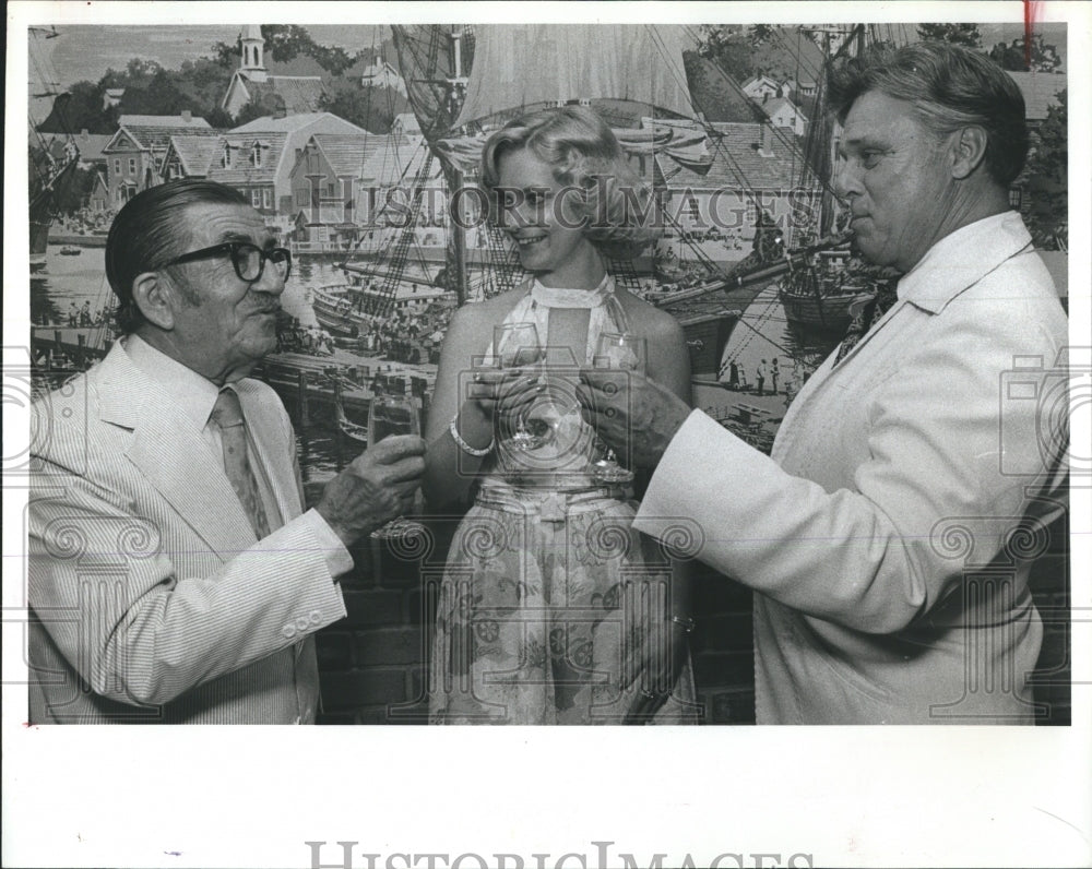 1981 Press Photo John C. Hawyer Conductor and Michael Ficocelli,Kathi Del Grande - Historic Images