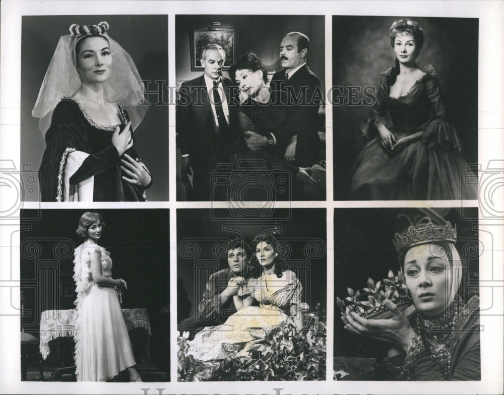 1967 Press Photo Rosemary Harris "Dear Princess" - Historic Images