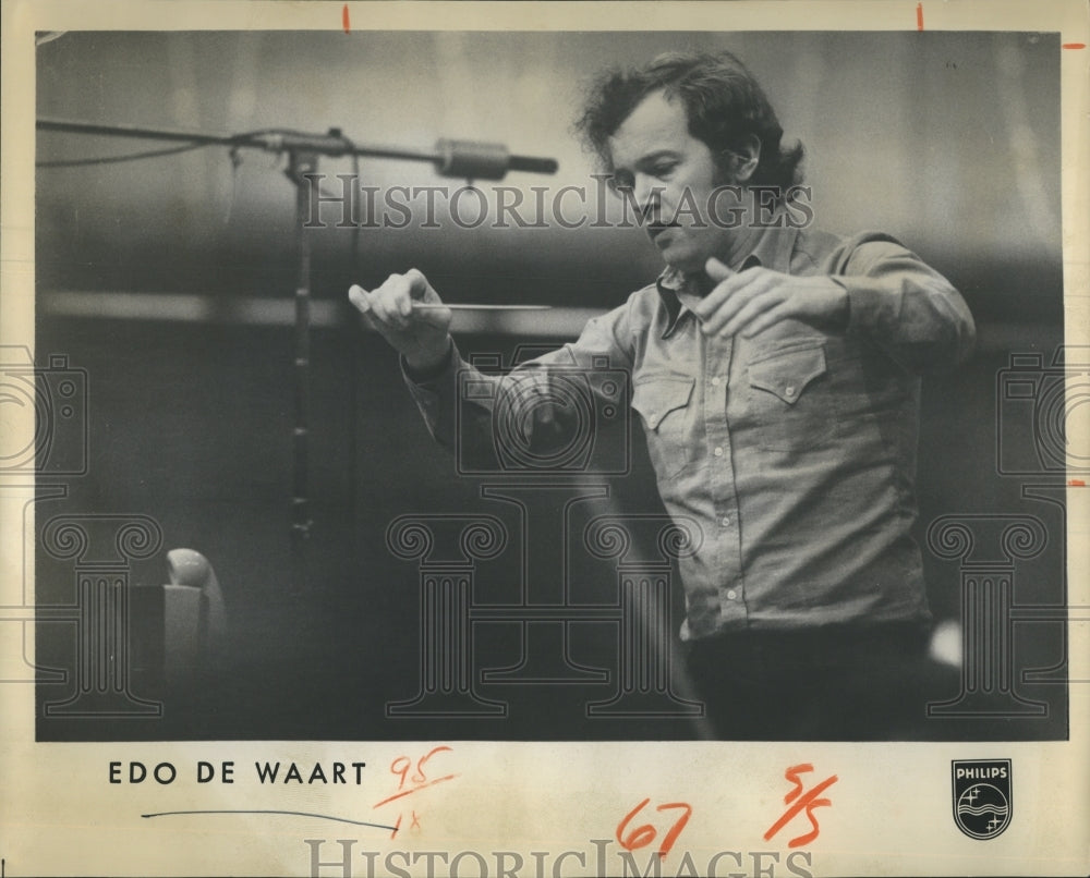 1975 Press Photo Edo De Waart Conductor - RSH09067 - Historic Images