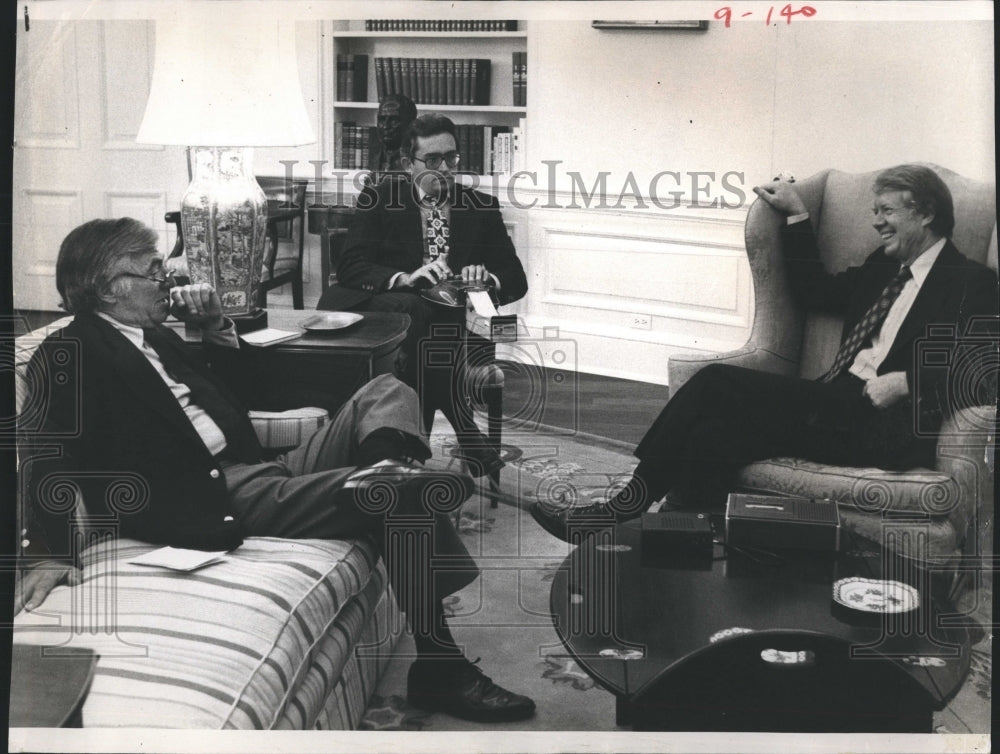 1977 Press Photo President Jimmy Carter - RSH09081 - Historic Images