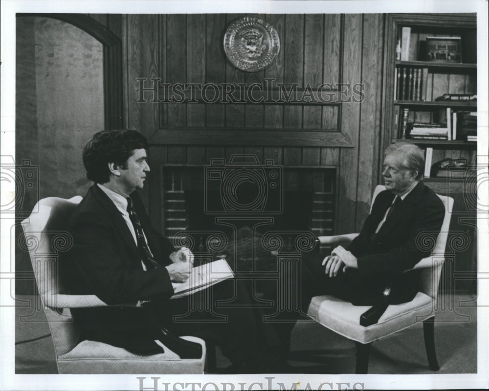 Press Photo Former Pres Jimmy Carter - RSH09109 - Historic Images