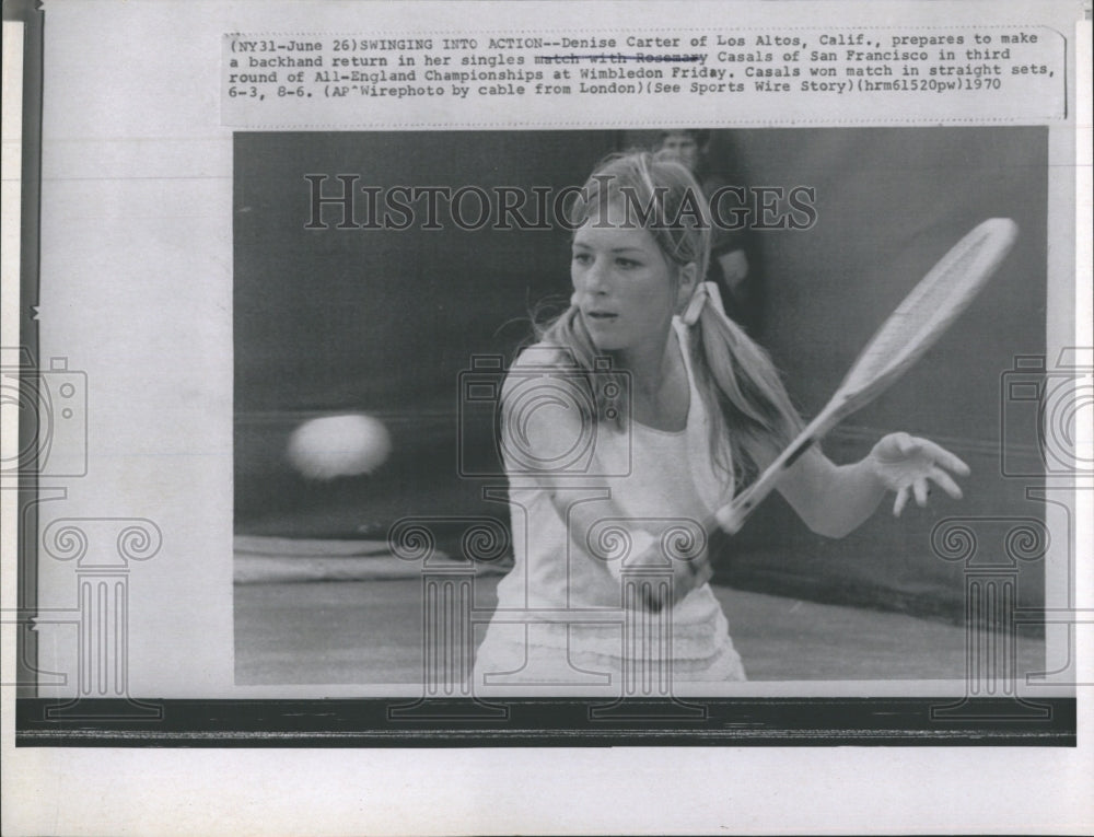 1970 Press Photo Denise Carter - RSH09115 - Historic Images