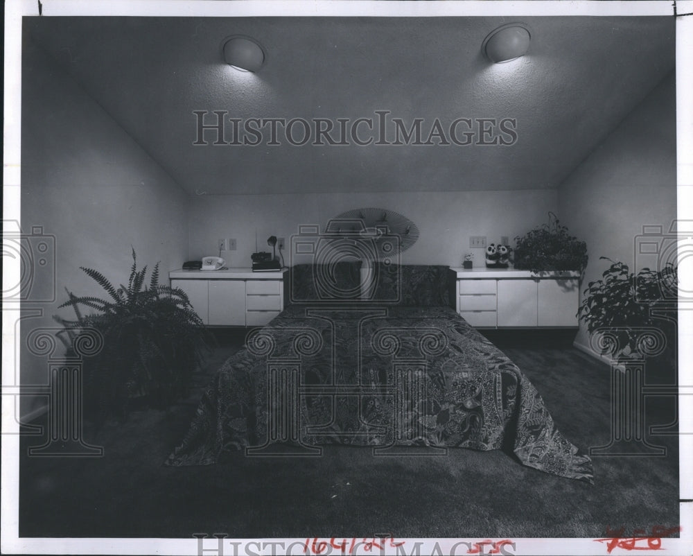 1981 Press Photo David &amp; Vicky Carter&#39;s Home - RSH09117 - Historic Images