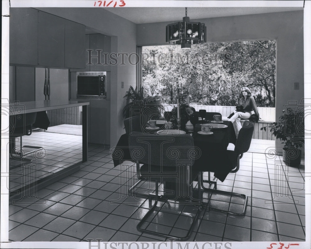 1981 Press Photo David & Vicky Carter's Home - Historic Images