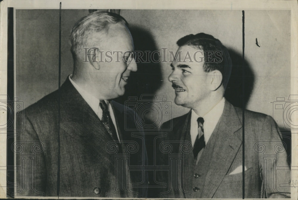 1940 Press Photo Gov. Thomas E. Dewey and Gov. Earl Warren will run for Presiden - Historic Images