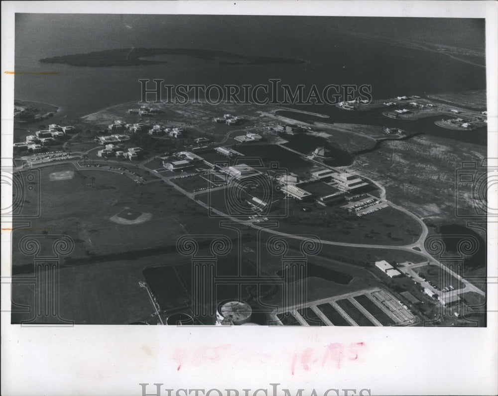 1968 Press Photo Florida Presbyterian College, Overhead View - RSH09233 - Historic Images