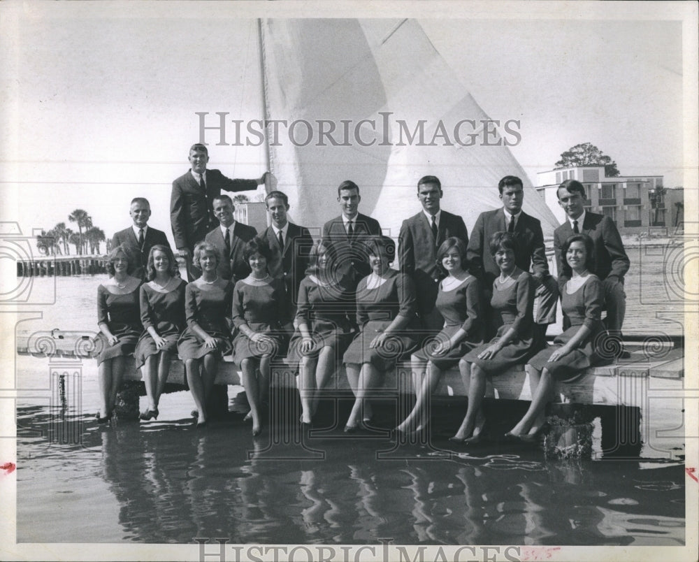 1966 Press Photo &quot;The Sandpipers,&quot; Florida Presbyterian College - RSH09285 - Historic Images