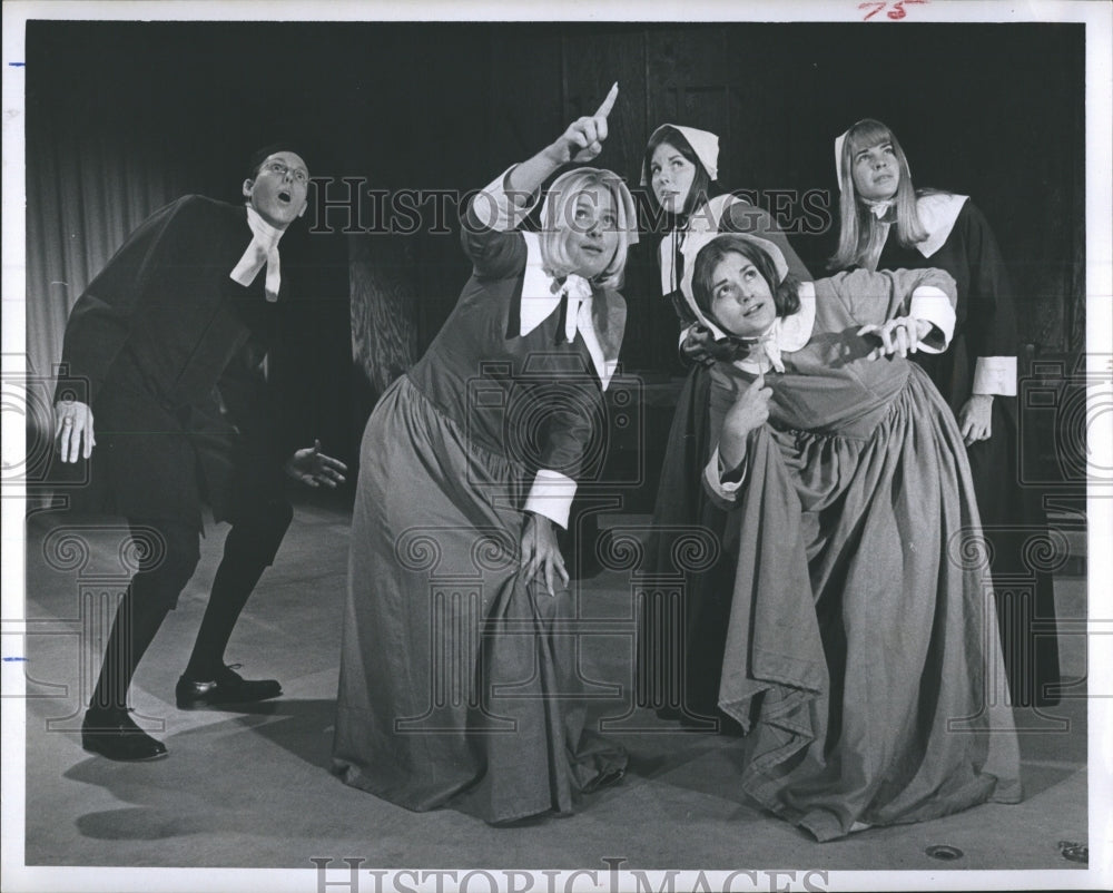 1965 Press Photo J. Hollembeak, S. Ablgren, A. Tiedeman, D. Spicher, B. McKinley - Historic Images