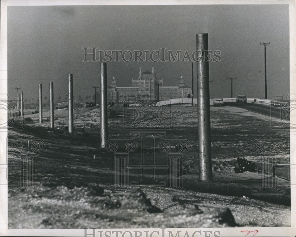 1963 Press Photo Florida Power Corporation Utility Poles - RSH09349 - Historic Images