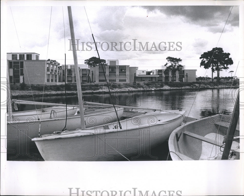 1964 Press Photo Florida Presbyterian College Sailing Club. - RSH09385 - Historic Images