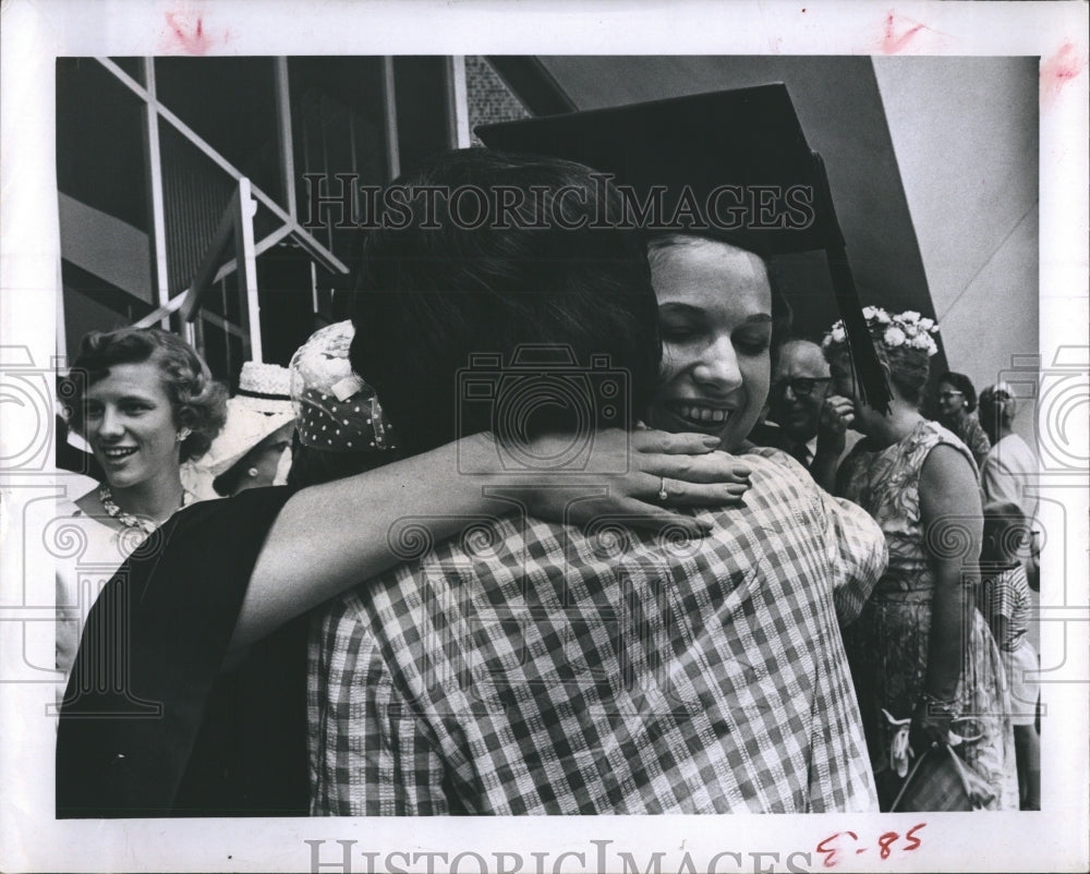 1964 Press Photo Florida Presbyterian College Graduation Eckerd - RSH09397 - Historic Images