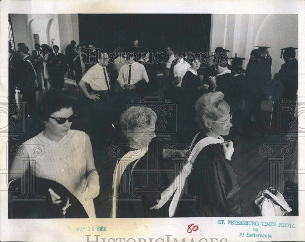 1966 Graduation day at Florida Presbyterian College-Historic Images