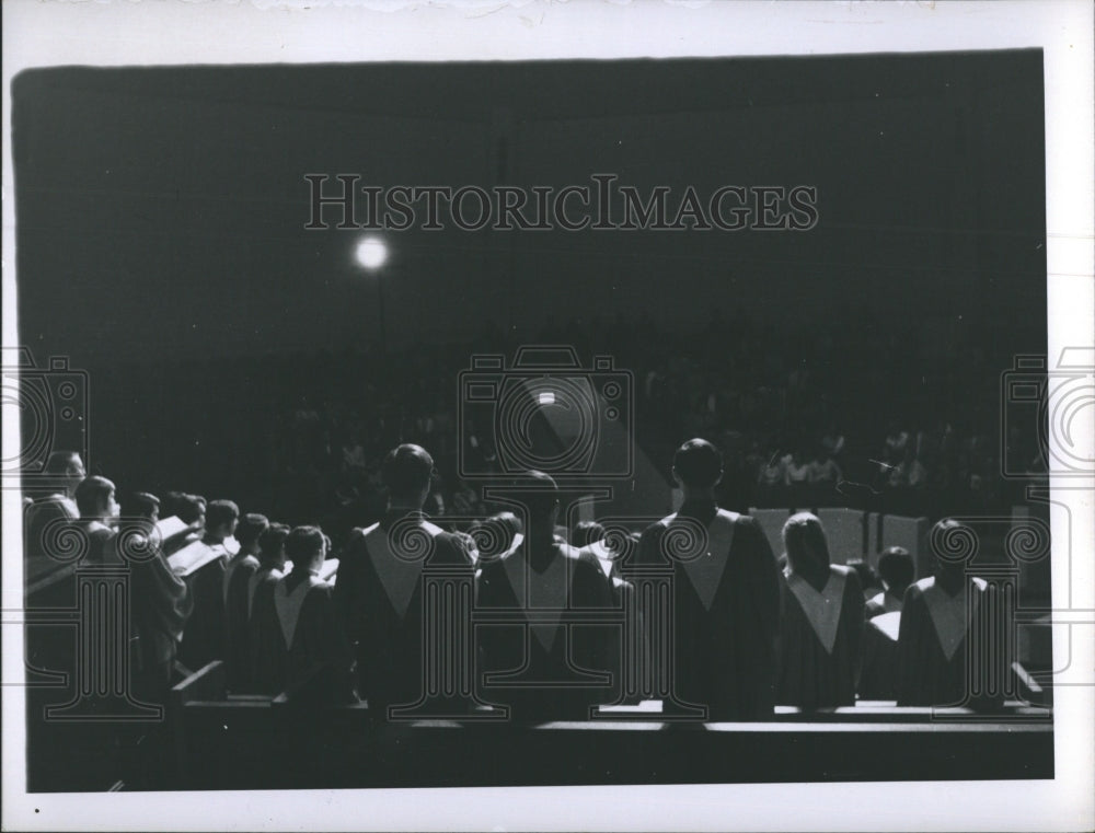 1969 Press Photo Florida Presbyterian College Choir - Historic Images