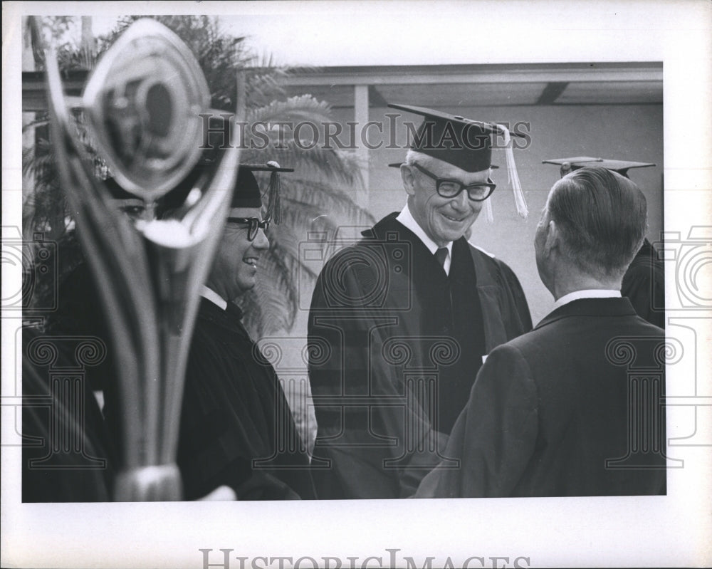 1967 Press Photo Florida Presbyterian College Graduation Eckerd - RSH09423 - Historic Images