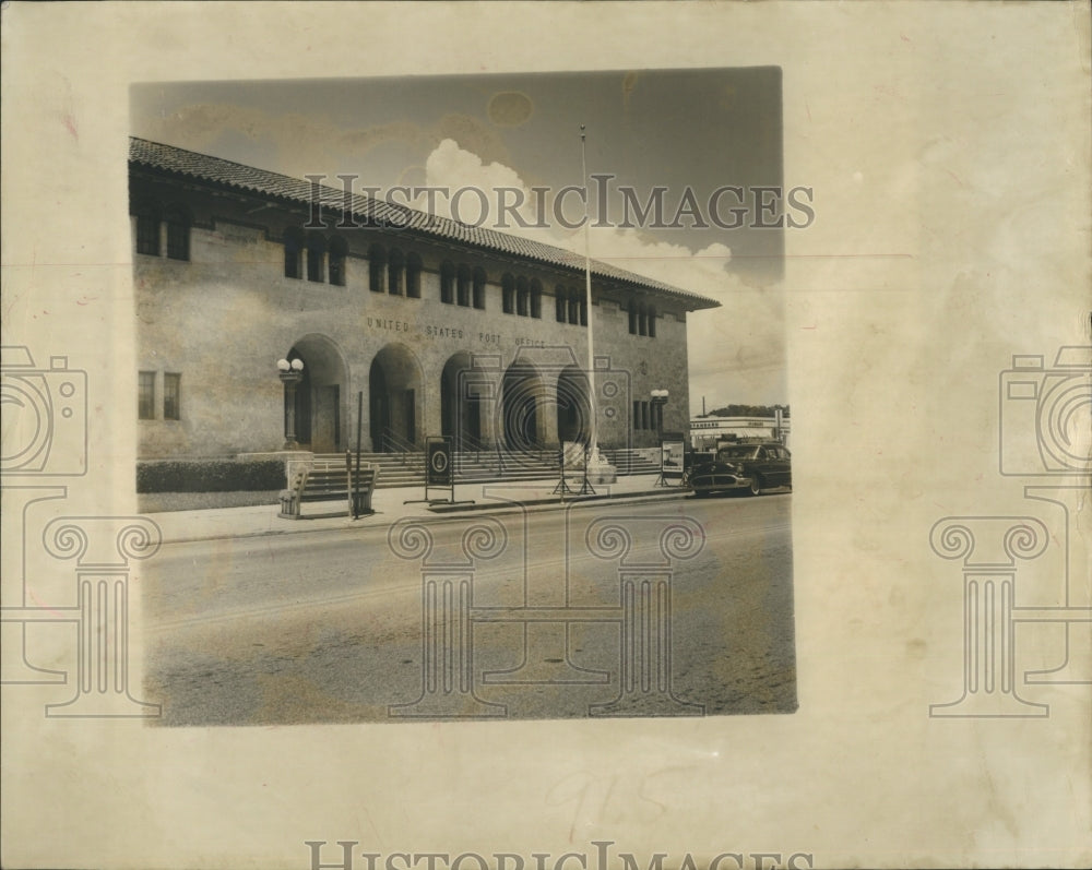 1962 Press Photo The downtown Post Office in Clearwater, Florida - Historic Images