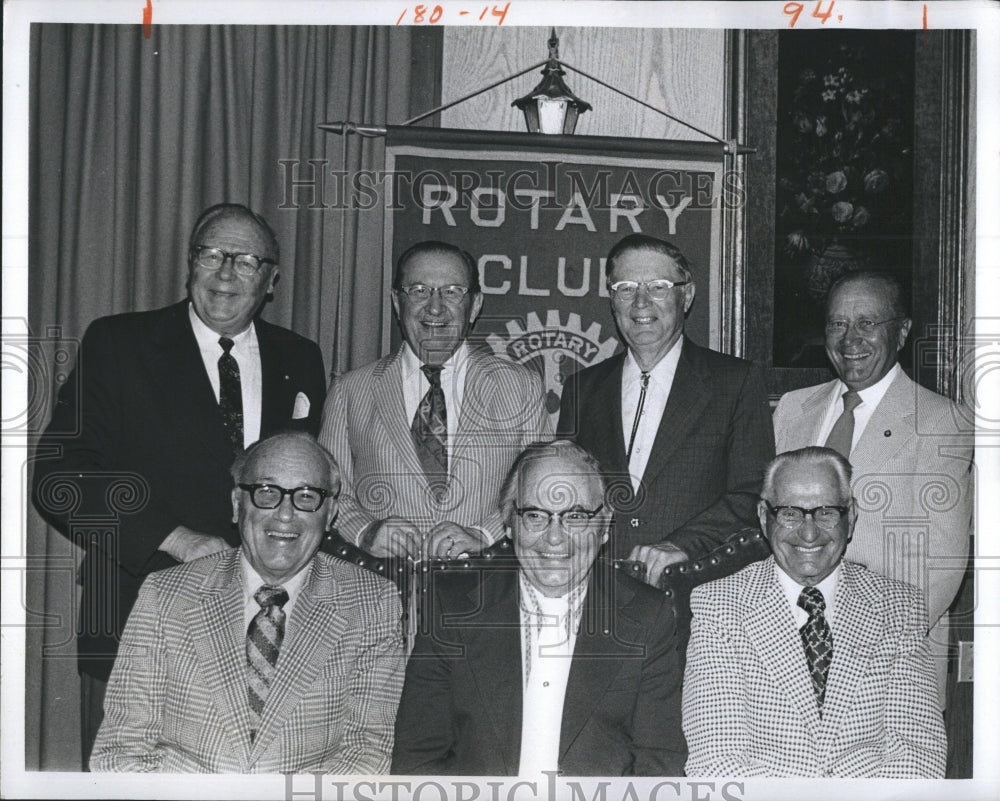 1975 Press Photo Members of the Sun City Rotary Club - RSH09615 - Historic Images