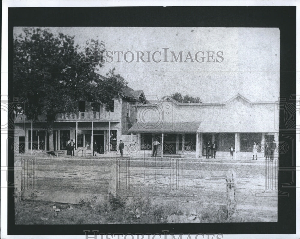 1984 Press Photo Cleveland Street in Clearwater in the 1890s - RSH09685 - Historic Images