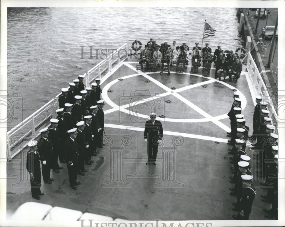 1968 Press Photo U. S. Coast Guard Cutter &quot;Steadfast&quot; - Historic Images