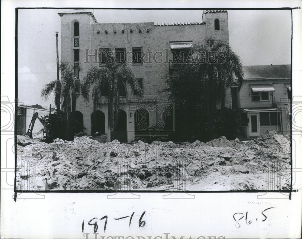 1978 Press Photo Homes Destroyed Due To Construction Of I-275 Interstate - Historic Images