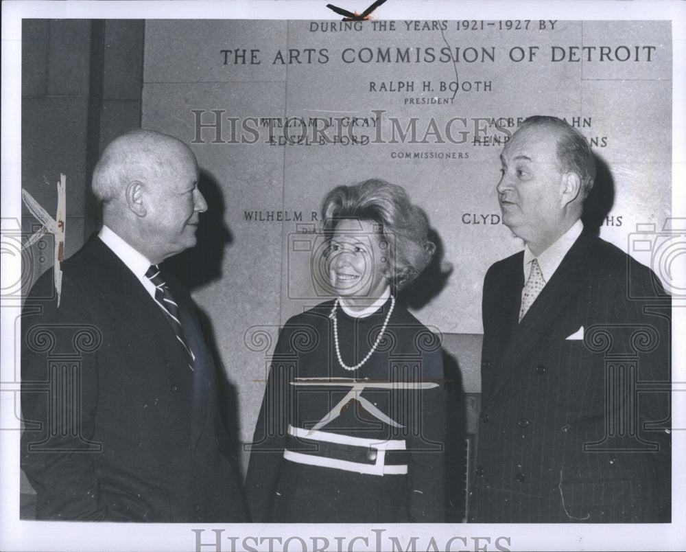 1970 Press Photo Art Institute Opera Luncheon Francis Robinson Mrs. Enernest A - Historic Images