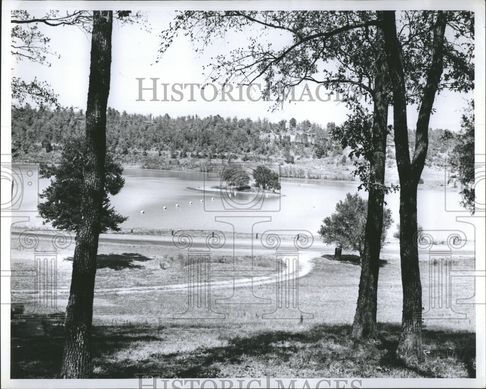 1963 Lake Wister State Park near Wister, Oklahoma-Historic Images