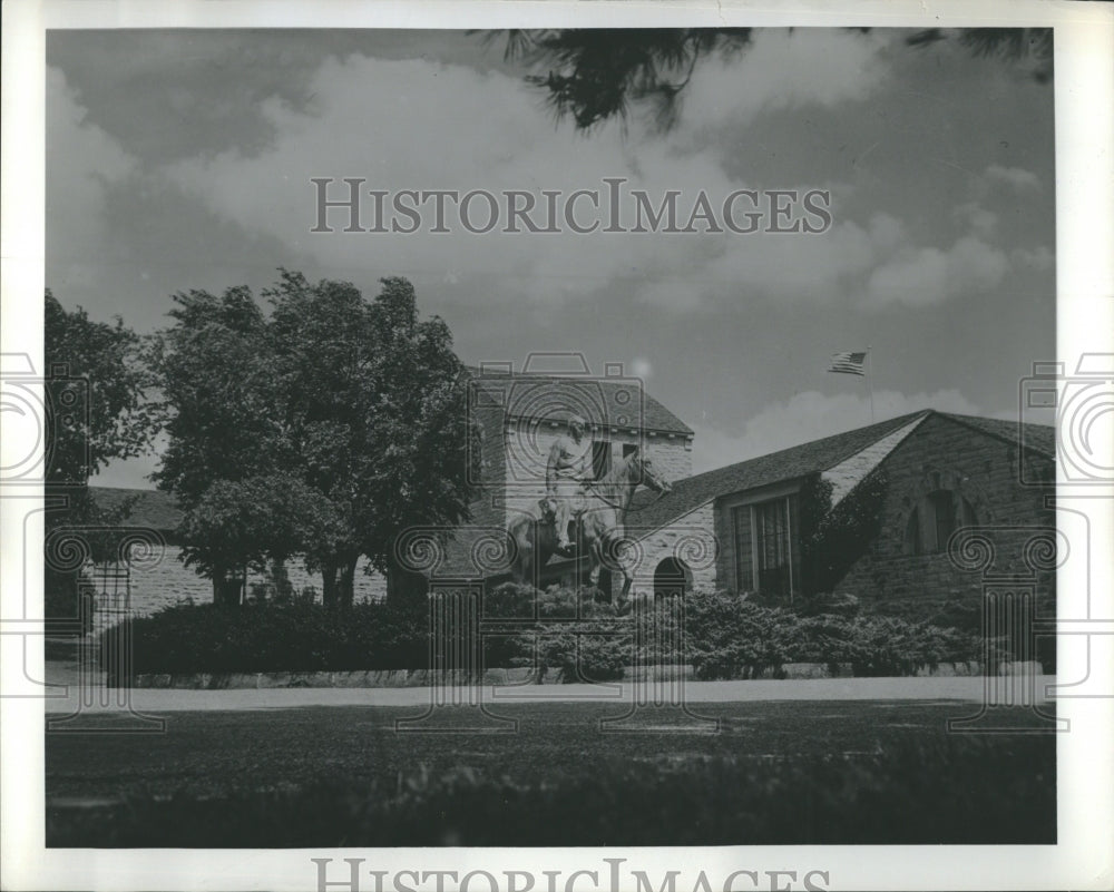 1963 Press Photo Will Rogers Memorial in Oklahoma - RSH10629 - Historic Images