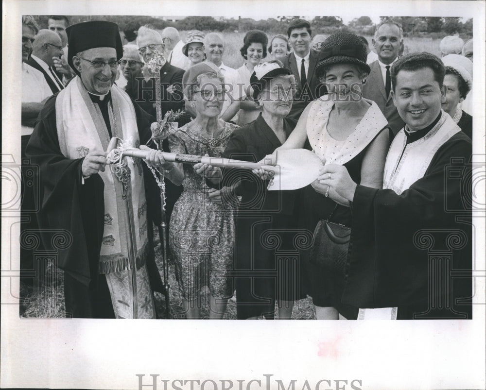 1965 Ground Breaking of St. Stefanos Greek Orthodox Church.-Historic Images