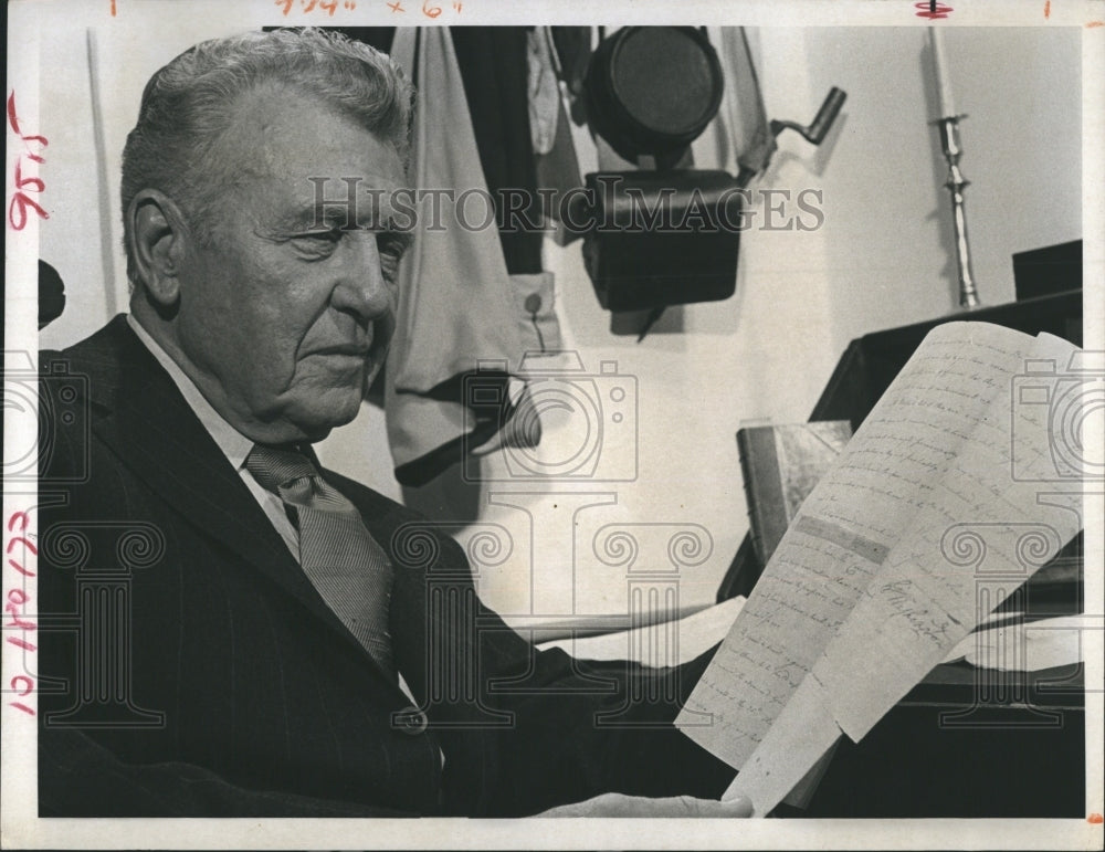 Press Photo Ralph Bellamy American Actor. - Historic Images