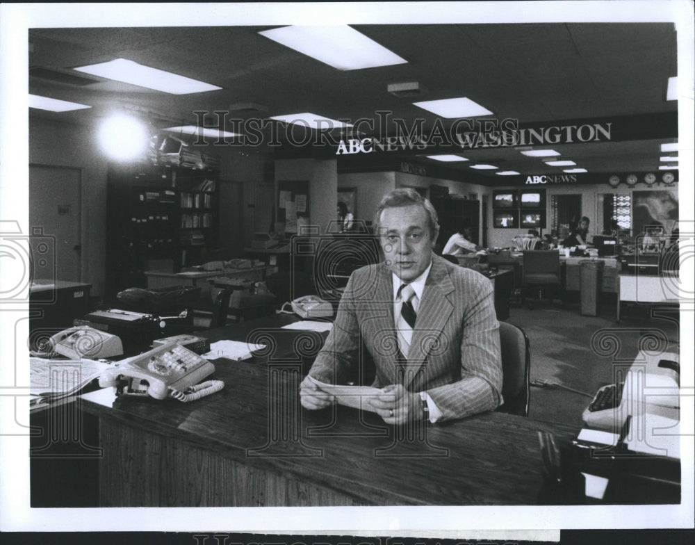 1978 Press Photo Steve Bell host of &quot;Good Morning America&quot; News - RSH11015 - Historic Images