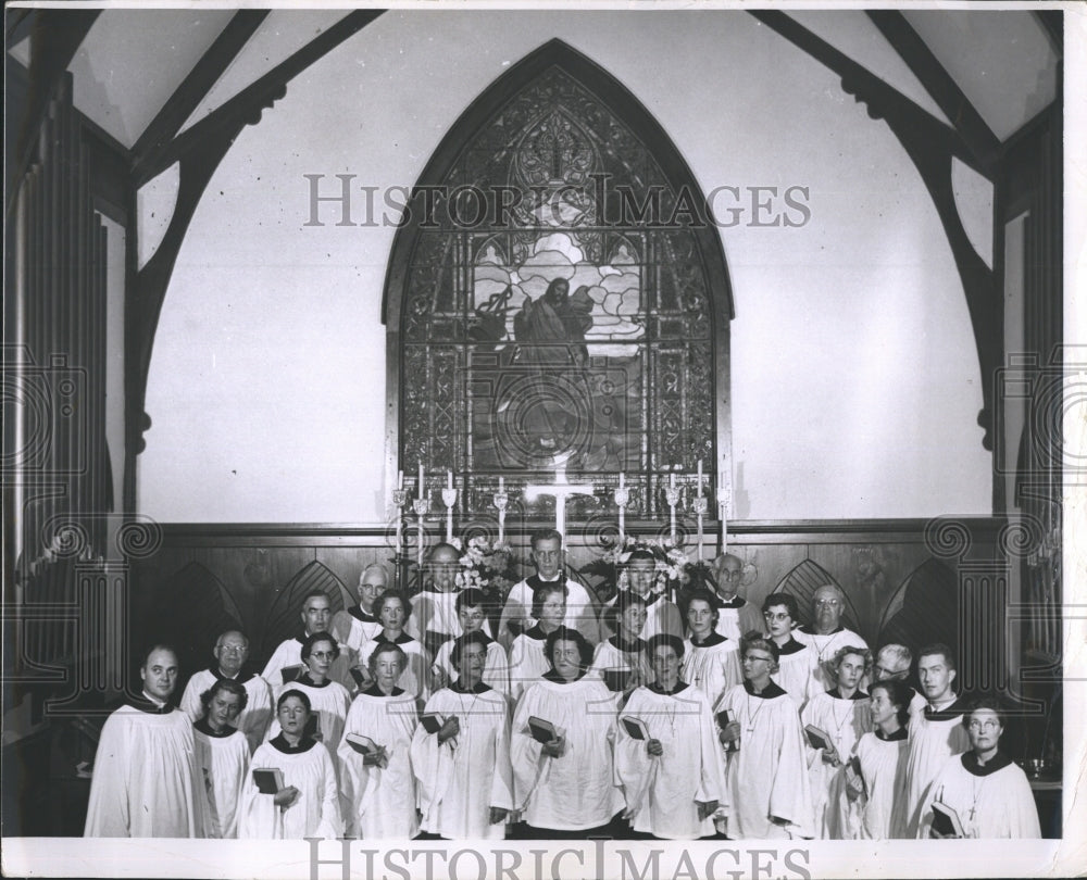 Press Photo St. Peters Episcopal Church - Historic Images