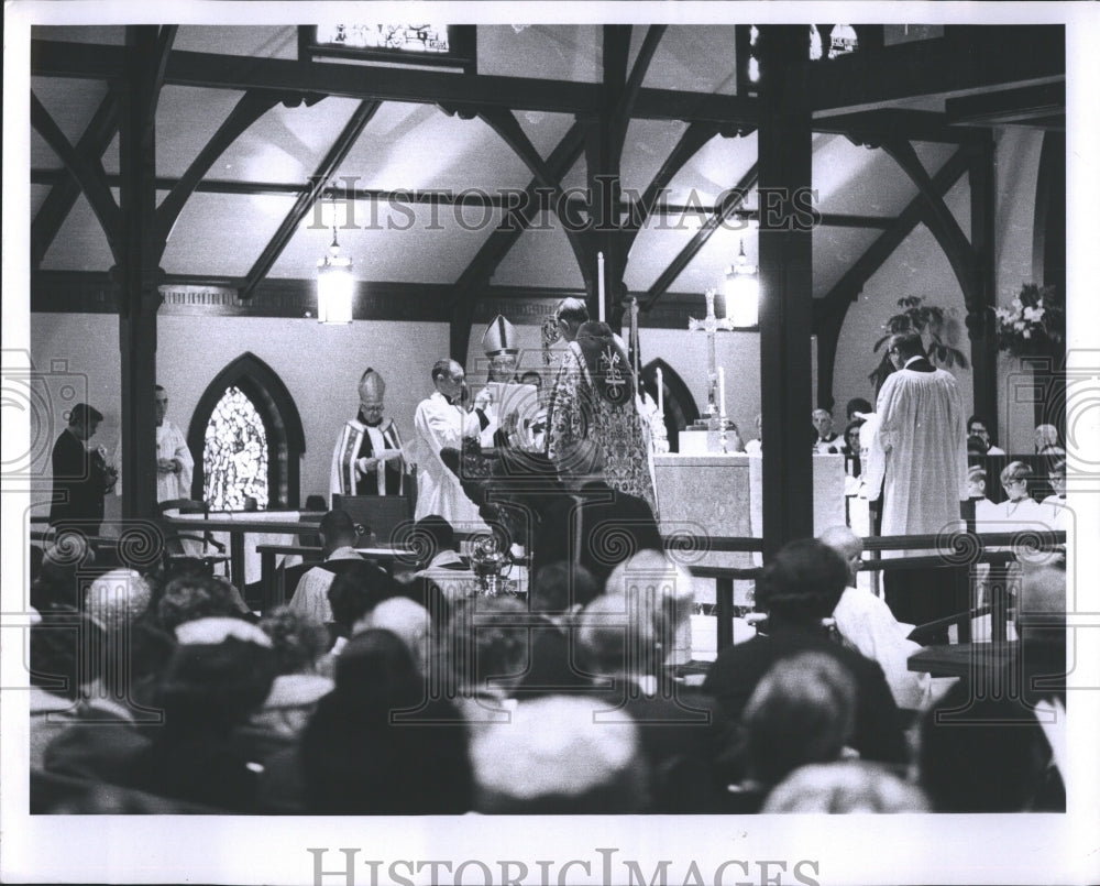 1970 Press Photo St. Peters Episcopal Church - Historic Images