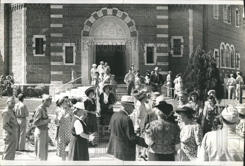 1942 Press Photo Church - RSH11081 - Historic Images