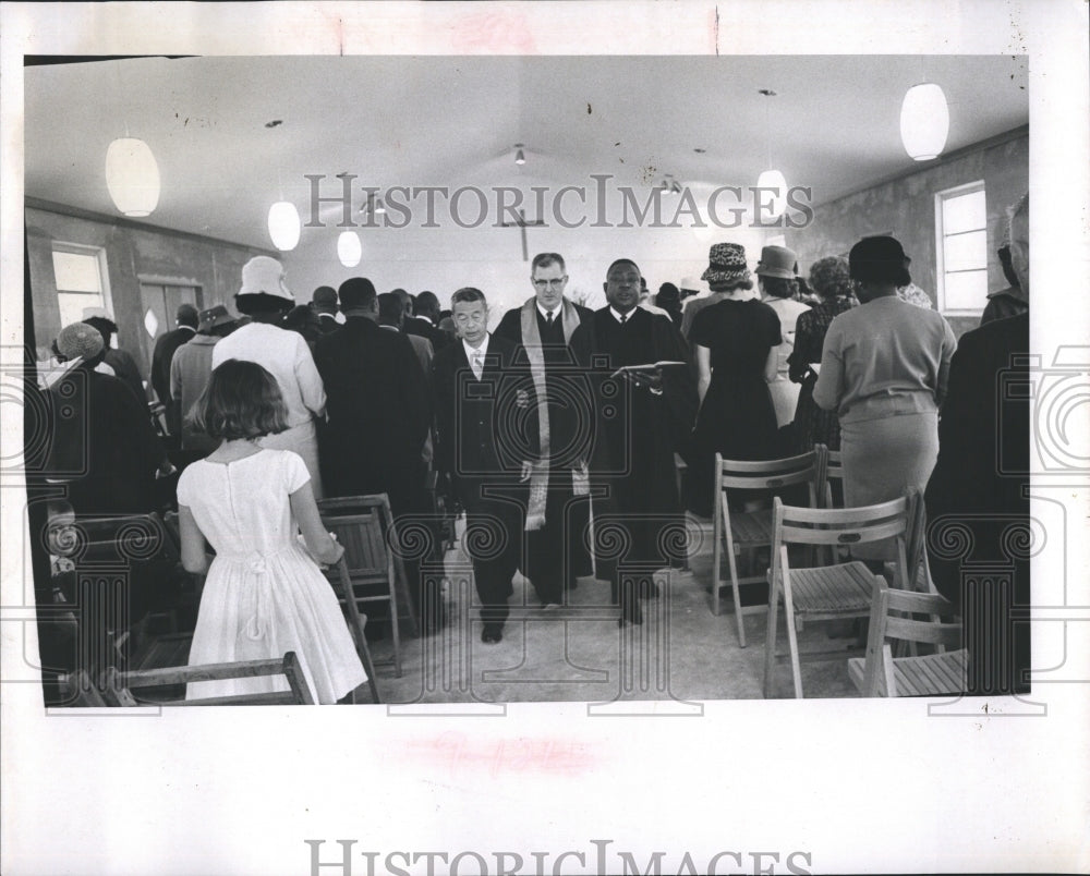 1966 Press Photo Rev. Harry Lui, Rev. Albert G. Hasler andRev. C.D. Lazier - Historic Images