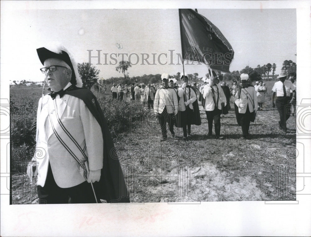 1971 Press Photo St. Vincent de Paul Catholic Church groundbreaking - RSH11089 - Historic Images