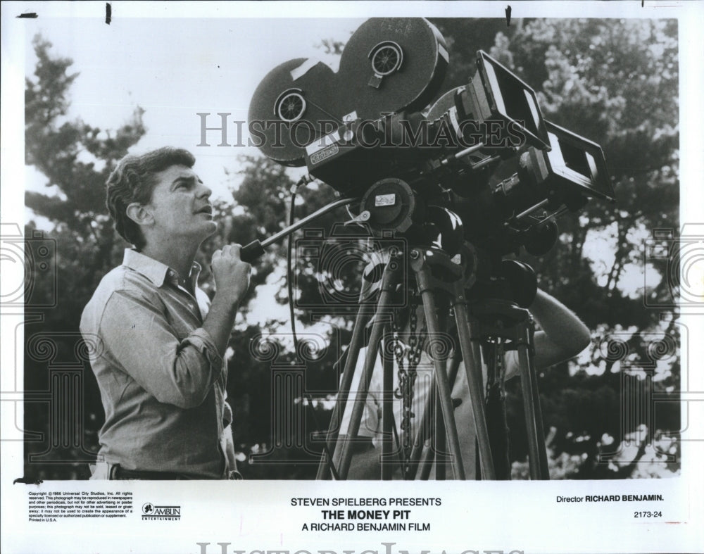 1986 Press Photo Richard Benjamin American film director. - RSH11139 - Historic Images