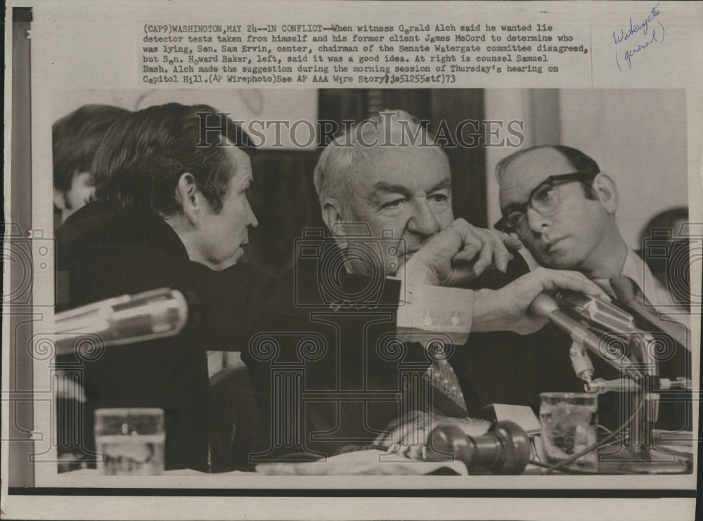 1973 Press Photo Gerald Alch in Washington - Historic Images