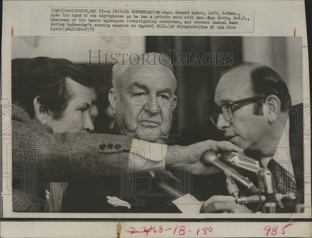 1973 Senate Watergate investigating committee-Historic Images