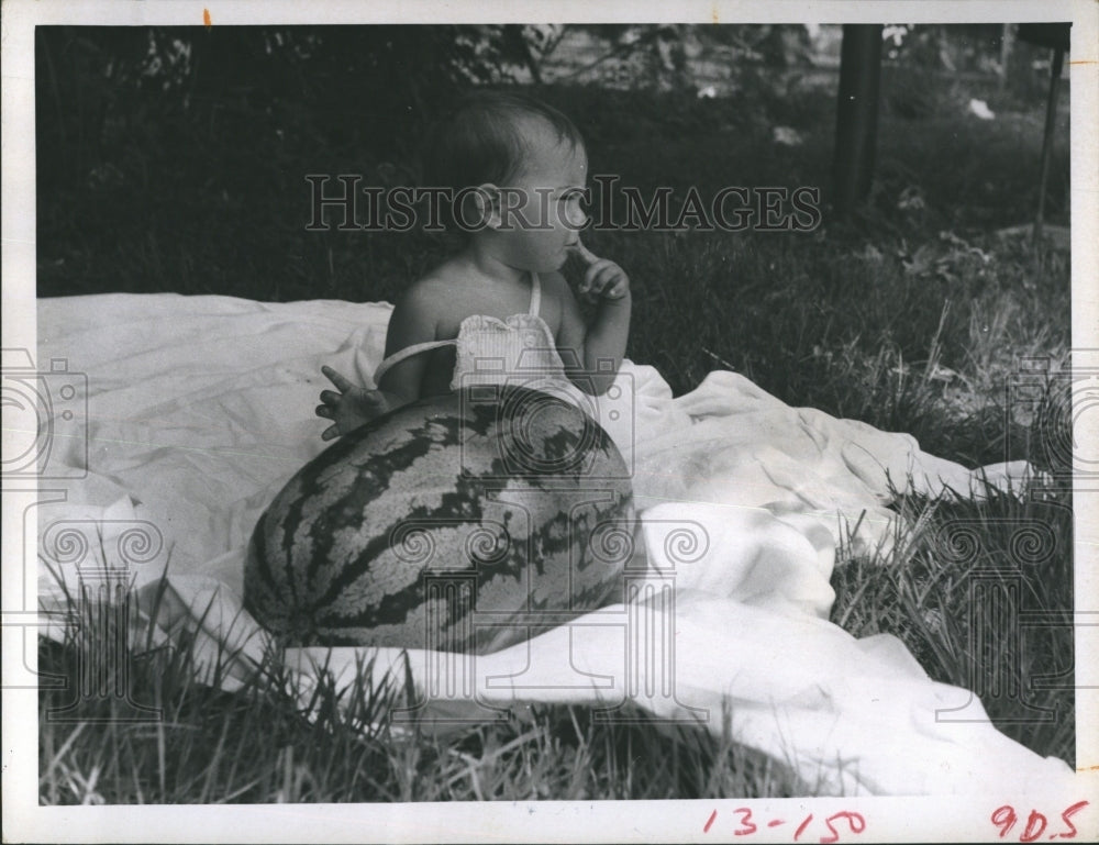 1969 Press Photo King watermelon. - RSH11417 - Historic Images