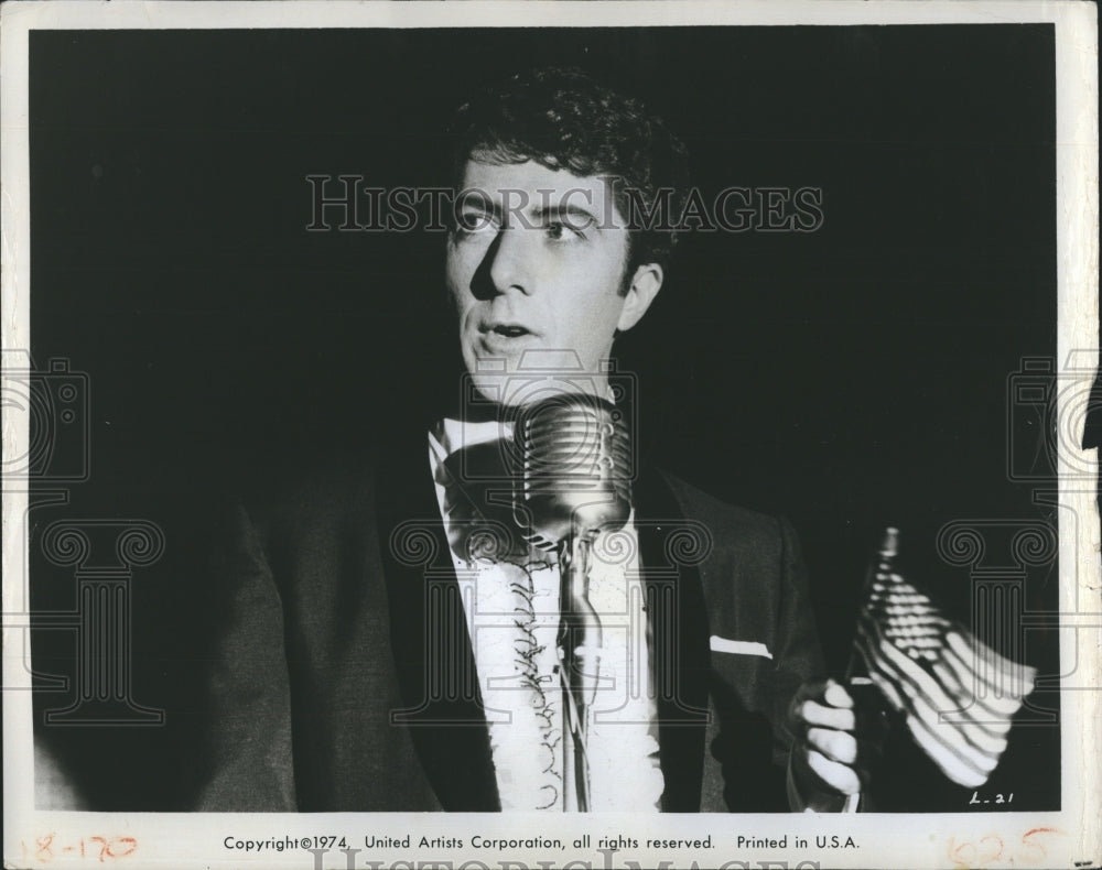 1974 Press Photo Dustin Hoffman,actor. - RSH11641 - Historic Images