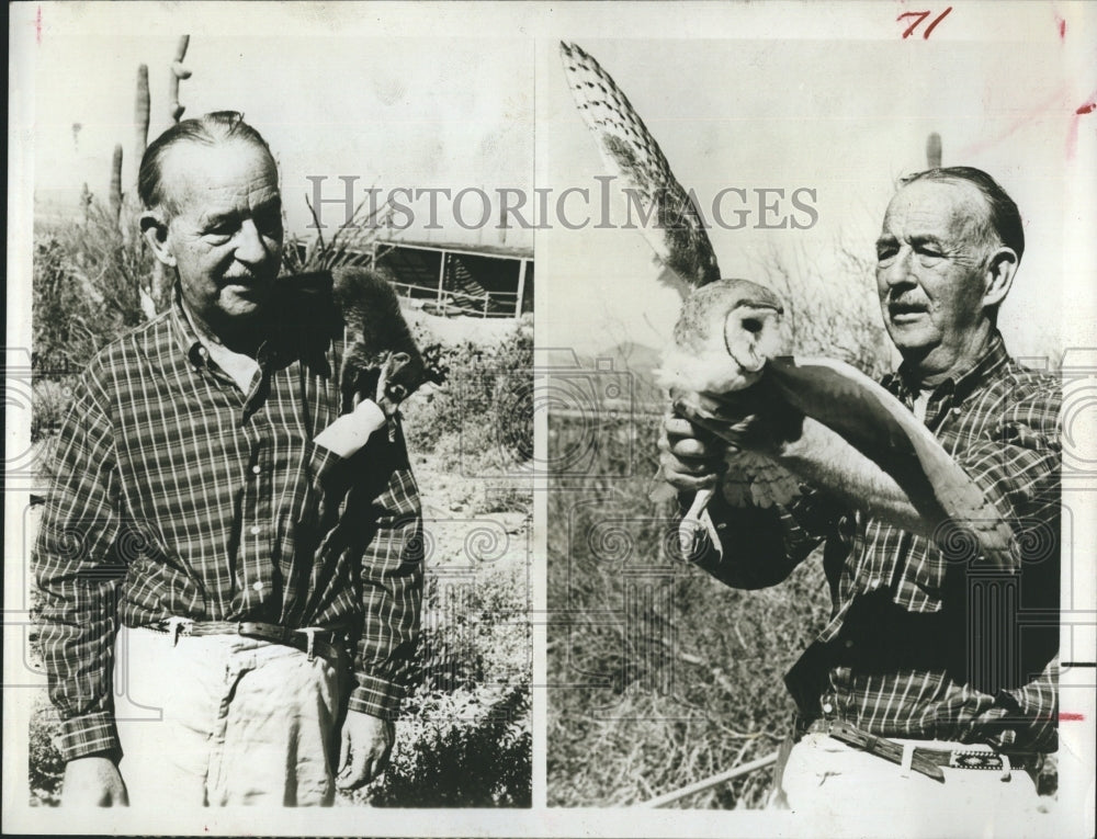 1963 Press Photo Joseph Wood Krutch &quot;The Voice of the Desert&quot; - Historic Images