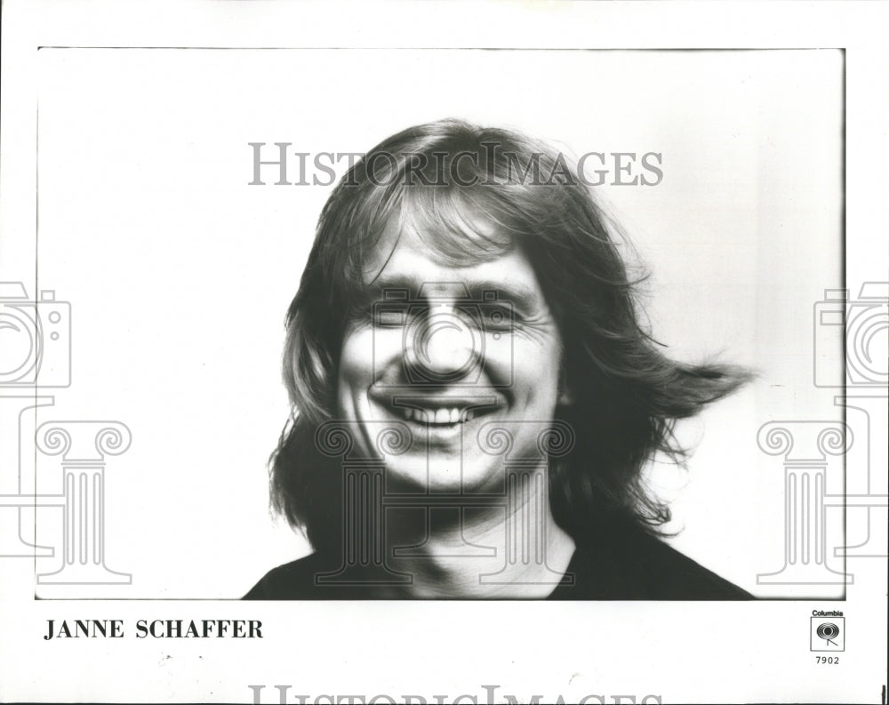 1979 Press Photo Janne Schaffer Swedish Singer And Guitarist Columbia Records - Historic Images