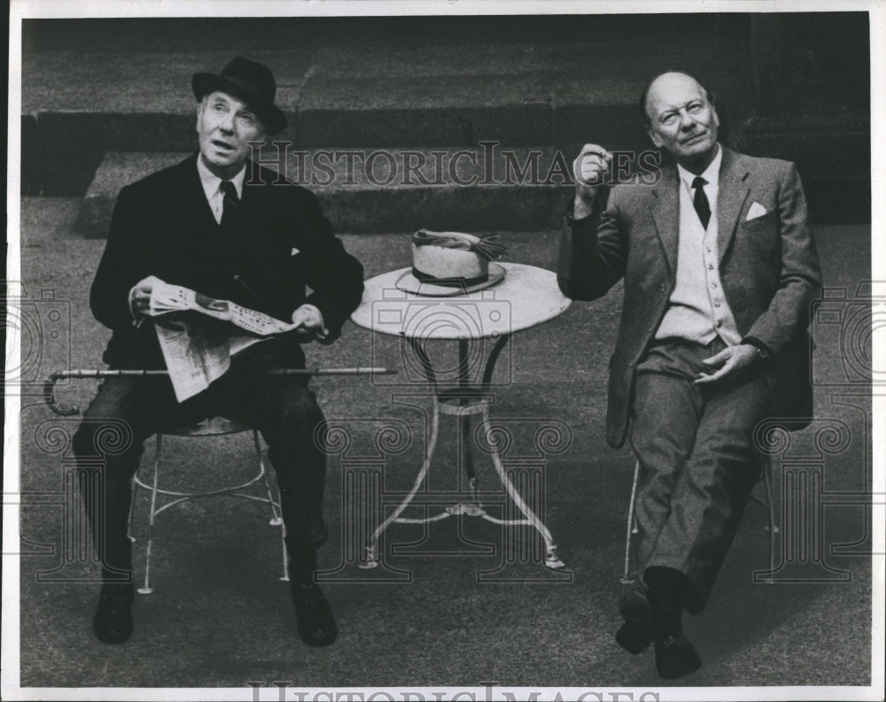 Press Photo Pictured is actor Sir Ralph Richardson. - Historic Images