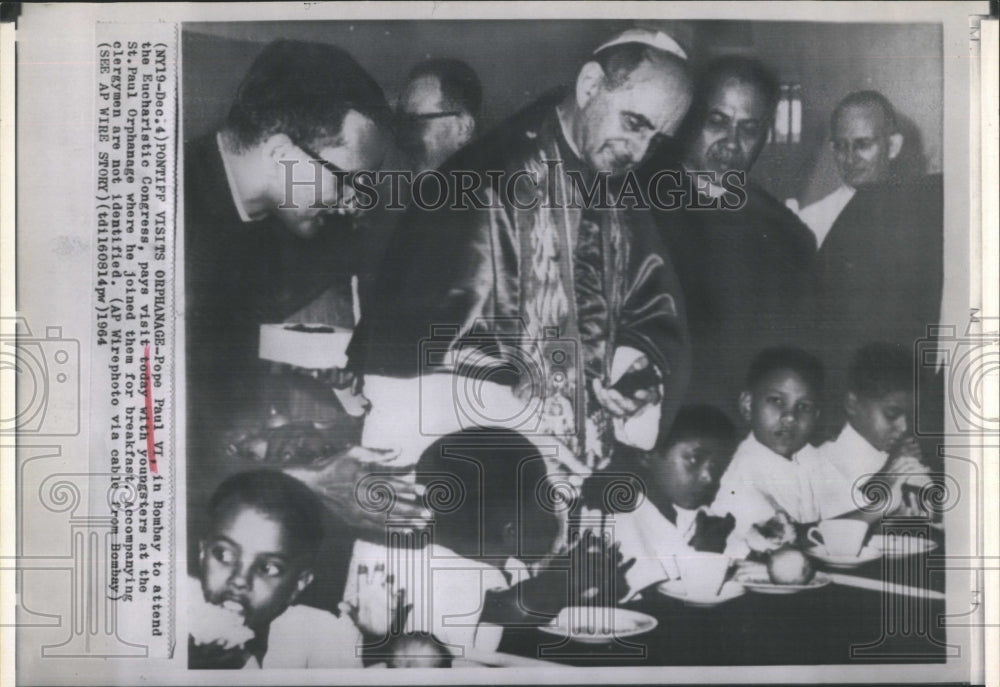 1964 Press Photo Pope Paul VI - RSH12583 - Historic Images