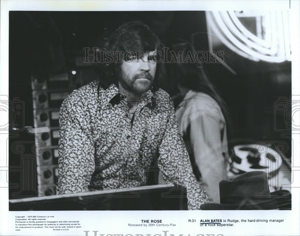 1978 Press Photo Alan Bates in "The Rose." - RSH12713 - Historic Images