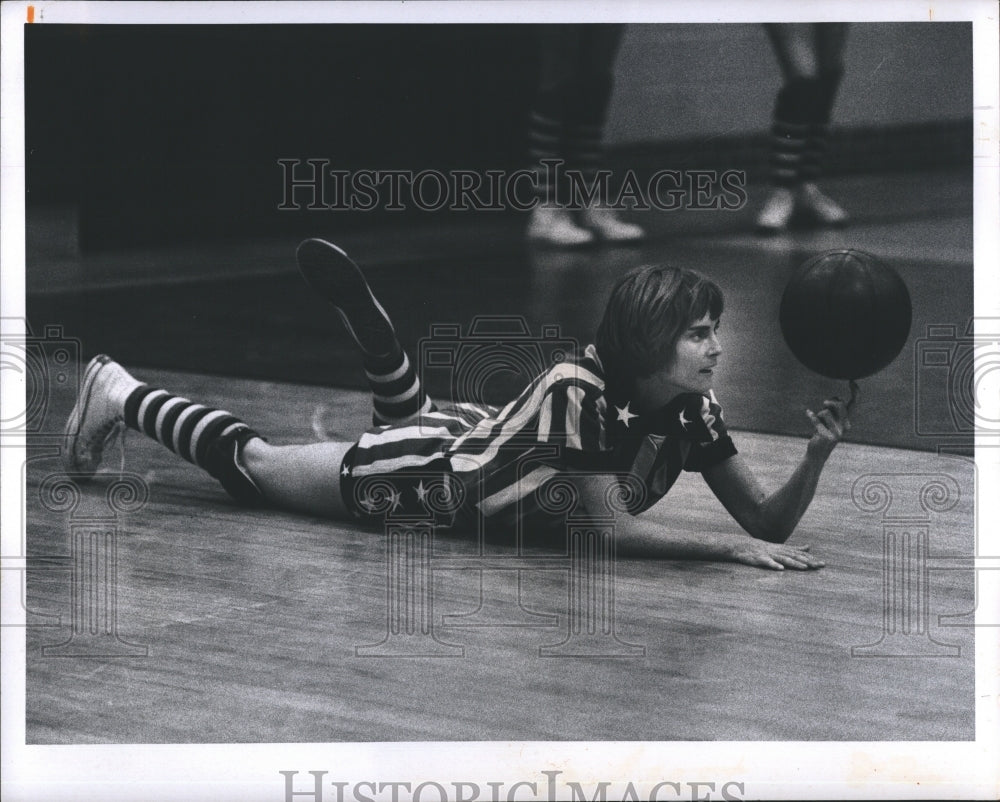 1974 Press Photo All American Redheards, Florida Basketball. - Historic Images