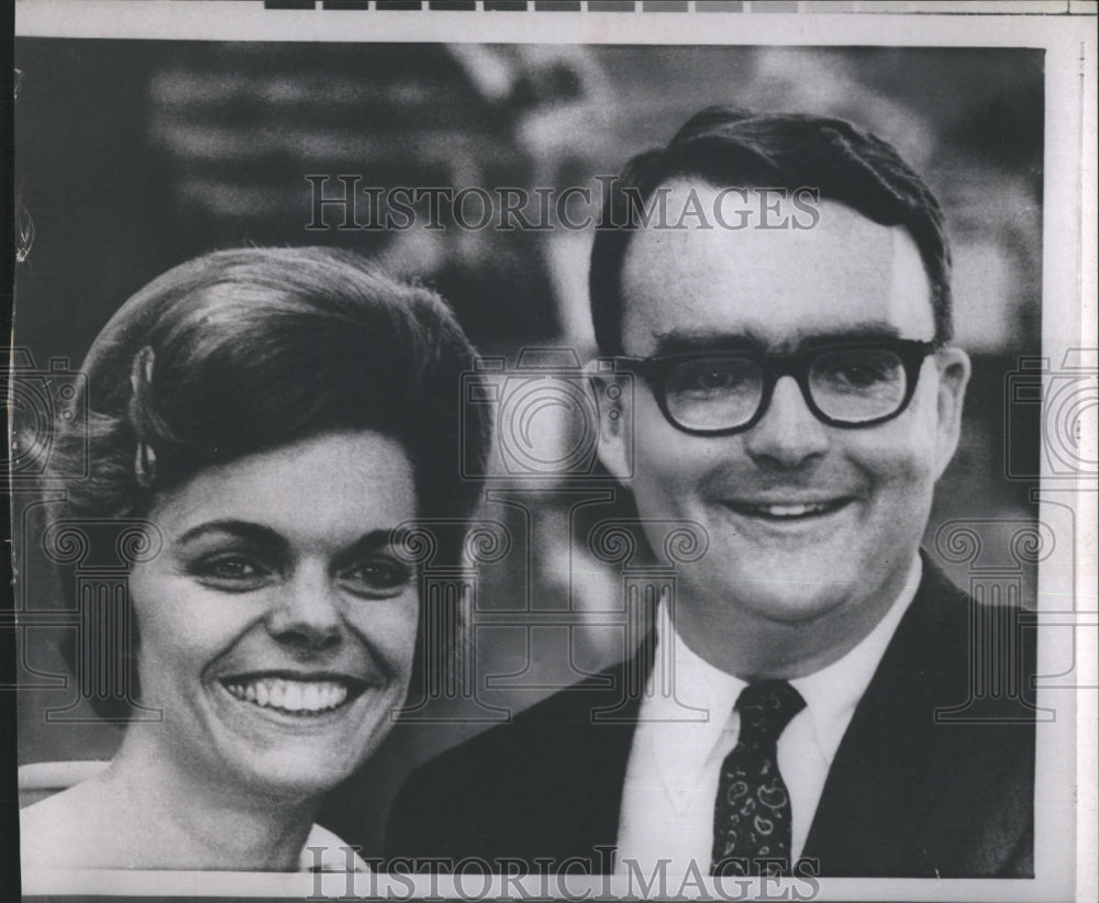 Press Photo Happy Florida Couple - Historic Images