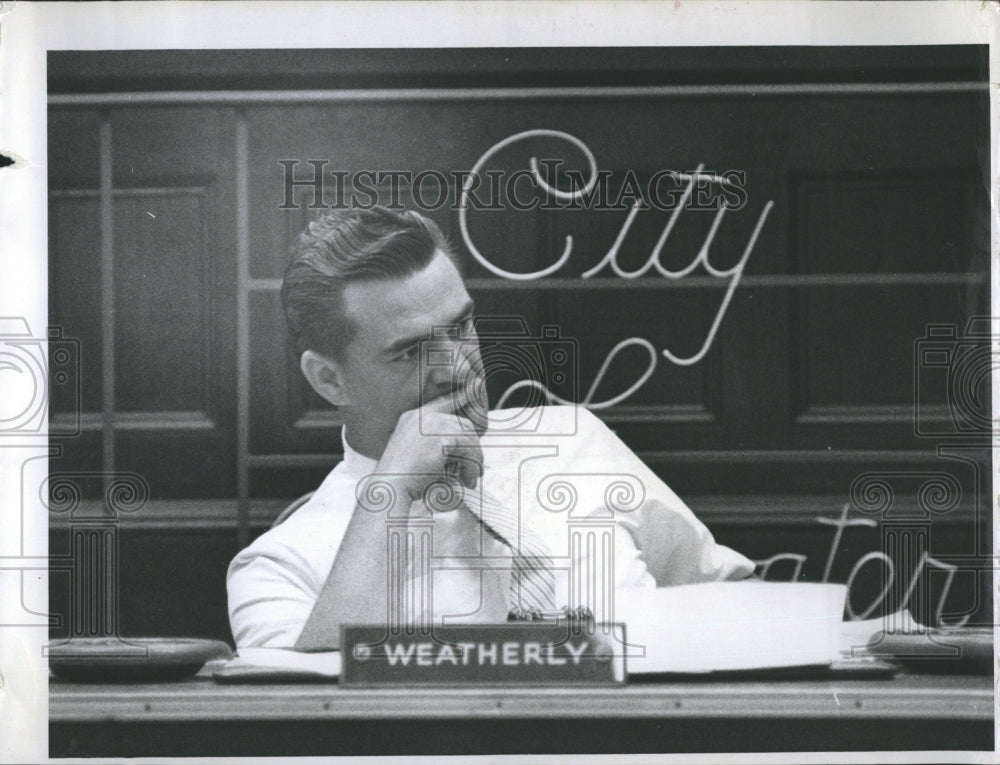 1961 Mayor Robert Weatherly Clearwater Florida-Historic Images