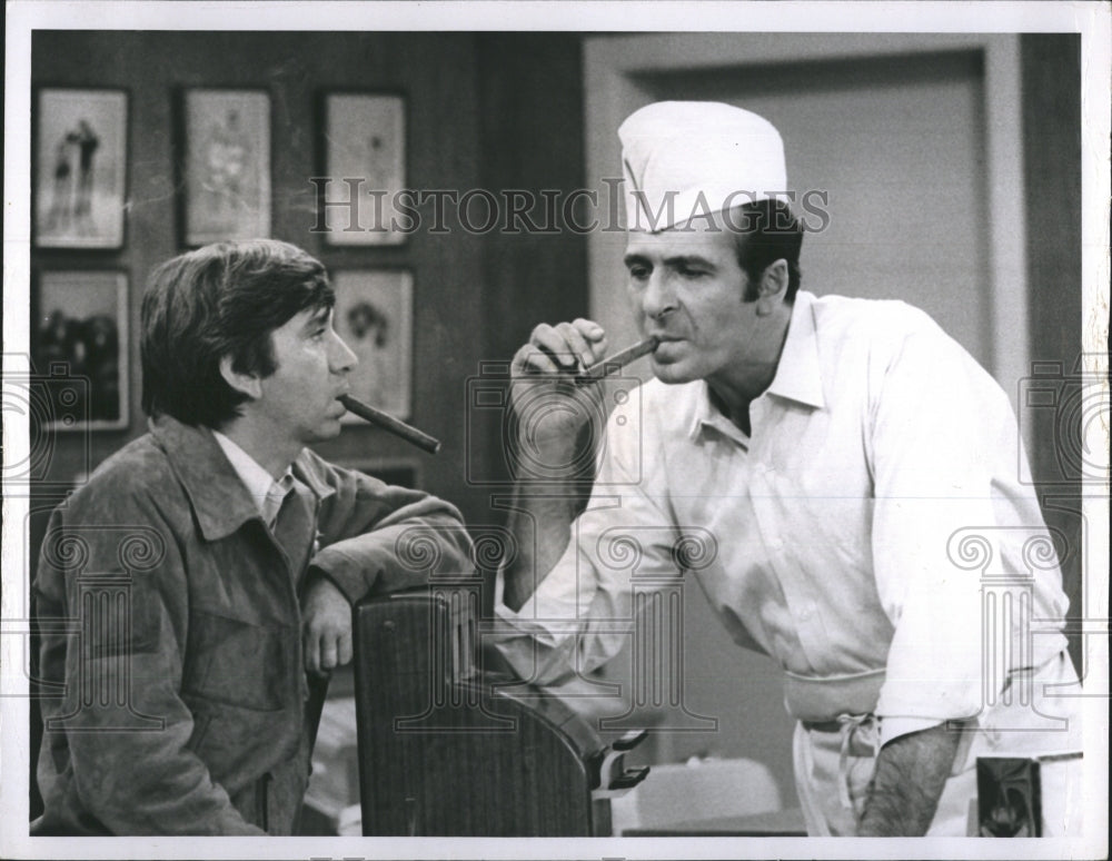 Press Photo Bob Denver Herb Edwards Actors The Good Guys - RSH13811 - Historic Images