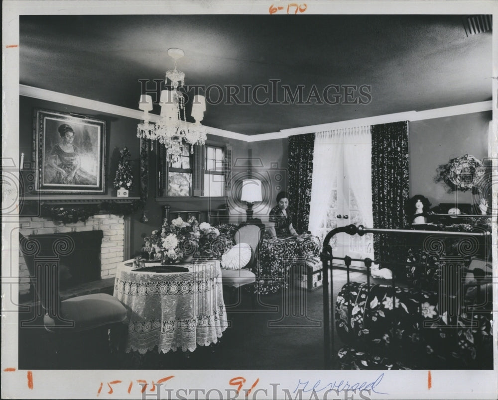 1973 Press Photo Interior Design Mardi Deranian - Historic Images
