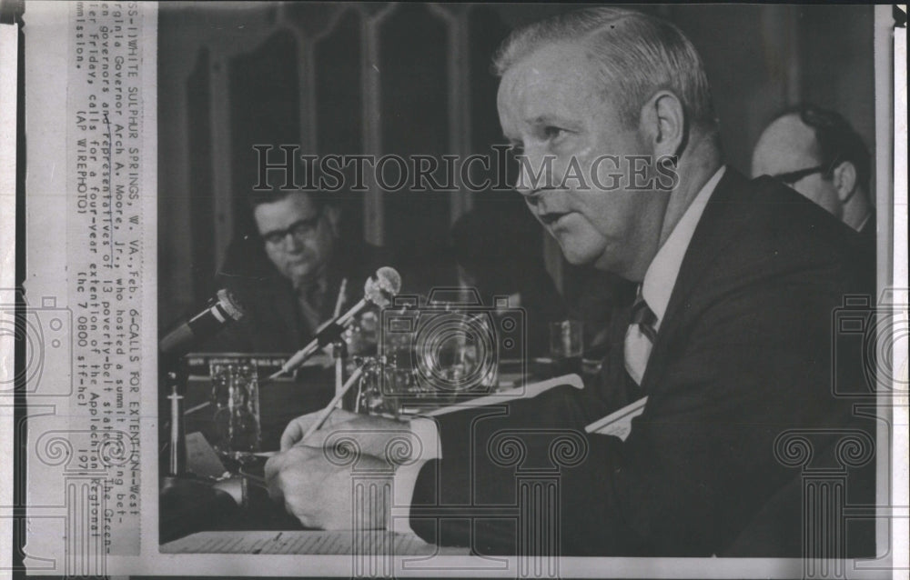 1970 West Virginia Governor Arch A. Moore Jr.-Historic Images